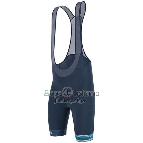 Subaru Lider Ropa Ciclismo Culotte Corto 2020 Hombre Mangas Cortas Blanco Azul